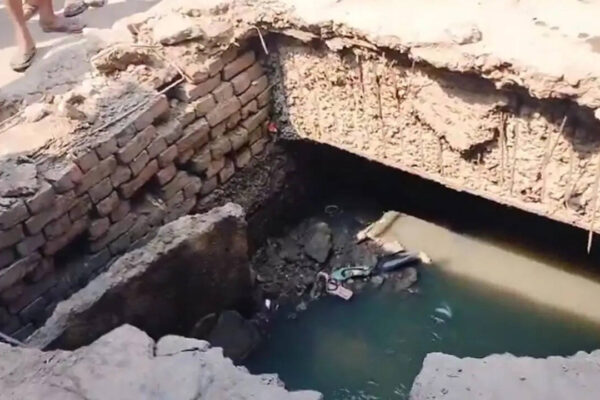 Admit cards damaged, over two dozen BEd candidates injured as drain cover collapses outside Kanpur exam centre | Kanpur News