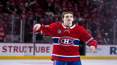 Montreal Canadiens coach Martin St. Louis shares Lane Hutson injury update after NHL overtime scare | NHL News