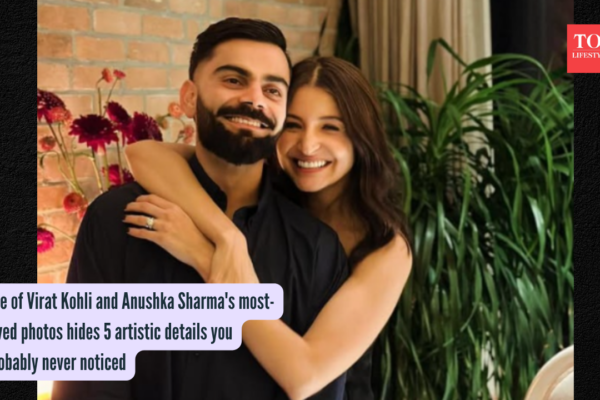 Virat Kohli Anushka Sharma: One of Virat Kohli and Anushka Sharma's most-loved photos hides 5 artistic details you probably never noticed