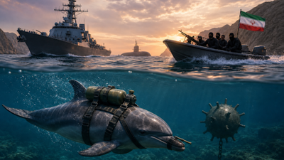 Dolphins on duty? How Iran could deploy trained mine-carriers against the US Navy