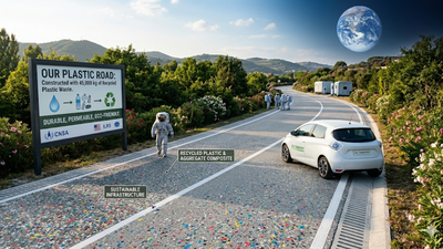 Nepal Plastic Roads: “Rubbish roads” in Nepal: Turning plastic waste into roads to create cleaner cities | World News