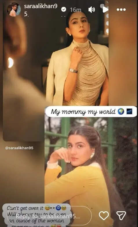 Sara Ali Khan: 'Will always try to be like her': Sara Ali Khan shares RARE throwback of Amrita Singh on Mother’s Day 2026 | Hindi Movie News