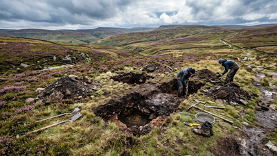 Scientists are digging thousands of holes in England’s Pennine hills to fight climate change |