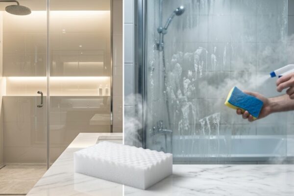 How hotels make glass shower screens shine crystal clear every time