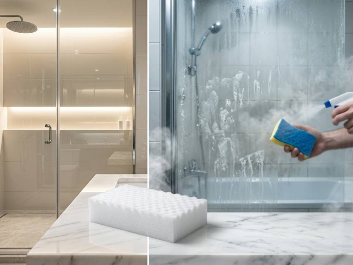 How hotels make glass shower screens shine crystal clear every time