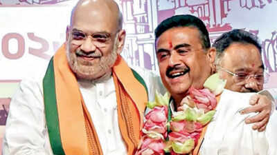 Suvendu Adhikar: BJP’s 1st, Bengal’s 9th: Suvendu Adhikari to take oath as CM today in Narendra Modi-Amit Shah presence | Kolkata News