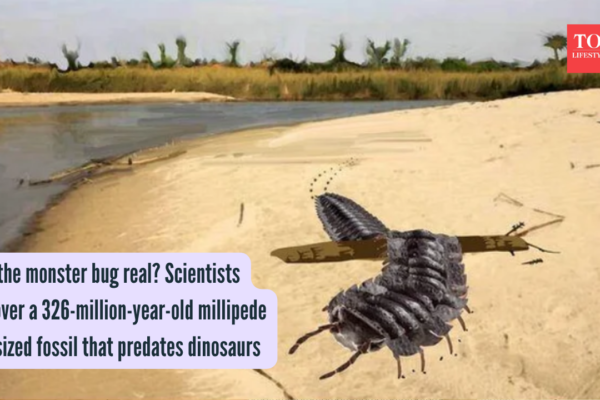 Monster Millipede: Was the monster bug real? Scientists discover a 326-million-year-old millipede bus-sized fossil that predates dinosaurs