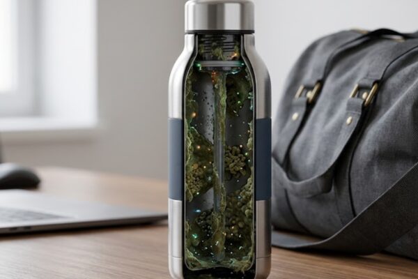 The gross slime hiding in your water bottle cap and why you need to wash it daily