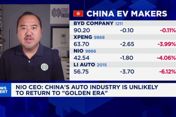 Electric vehicle giant BYD predicts 80% of China car sales will soon be electric