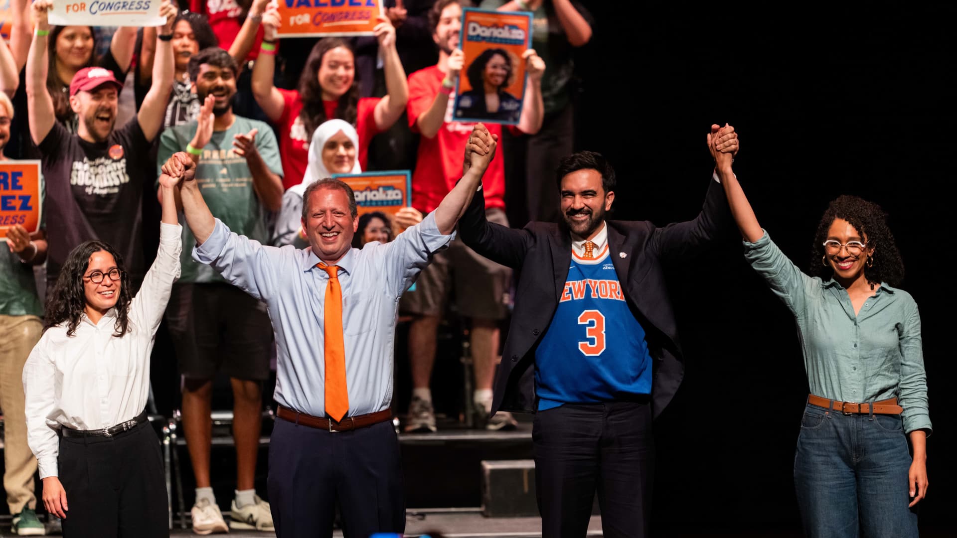 Prediction market traders' expectations for the NY primaries