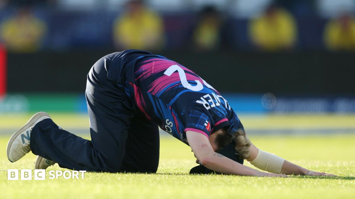 Women's T20 World Cup: Scotland agonisingly short of famous win over West Indies