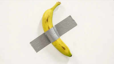 Stolen Banana Artwork "Comedian" by Maurizio Cattelan: Heist at French Museum | World News