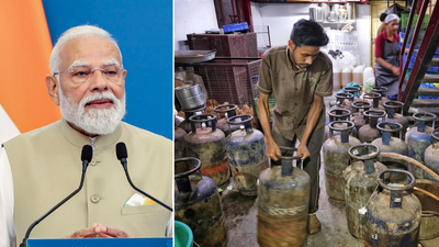 'Inflation man has cracked the whip again': Congress slams PM Modi over commercial LPG price hike | India News