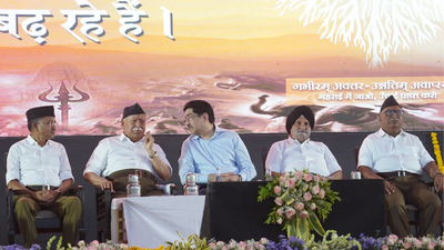'Enduring strength of Sangh': Kumar Mangalam Birla lauds RSS for its century of service | India News