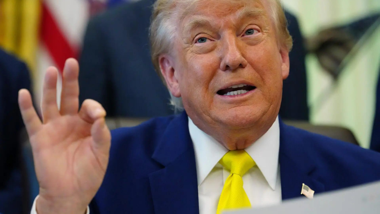 'Are you from India?' Donald Trump takes swipe at reporter in Oval office, triggers racism row