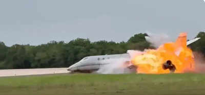 Watch: Pilot, co-pilot killed as private aircraft crashes in Dominican Republic