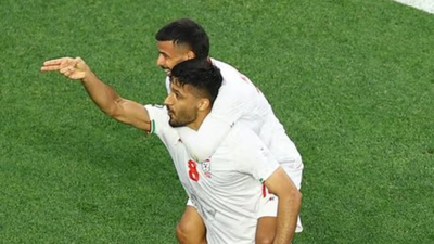 Iranian Mohammad Mohebi's 'gun' celebration angers fans, call for FIFA World Cup 2026 ban | Football News