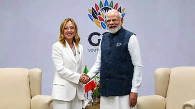 'We are most famous couple on Instagram': Meloni's hot mic moment at G7 with PM Modi goes viral | India News