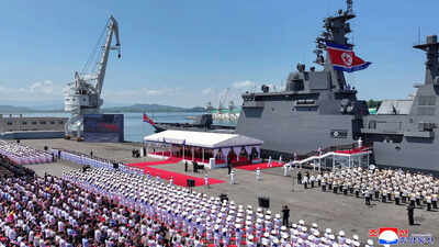 North Korea bets big on navy with newest destroyer; Kim issues 'brink of nuclear war' warning