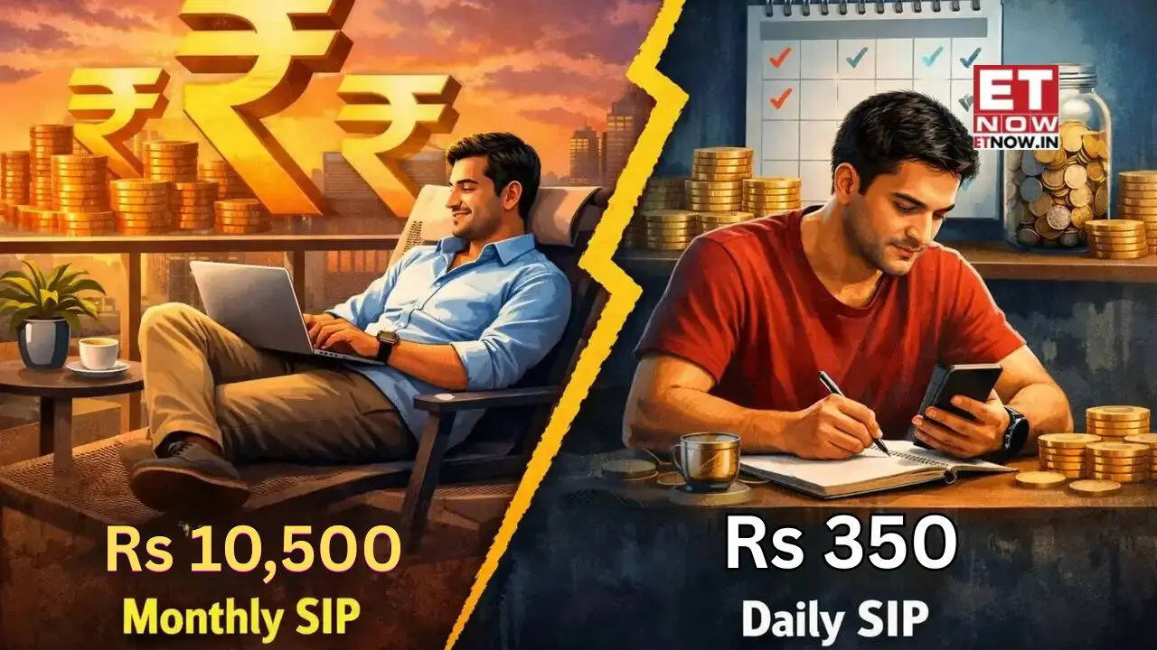Rs 350 daily SIP vs Rs 10,500 monthly SIP: Which can generate higher corpus? See calculations - Mutual Funds