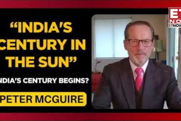 ET Now Exclusive | 'Truly believe in India story', rooted in fundamentals, despite global volatility - Peter McGuire - Markets