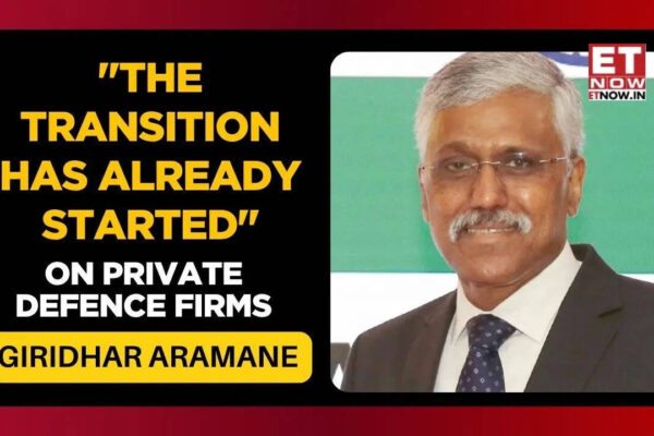 ET Now Exclusive: How private companies and startups are transforming India's defence sector | Former Defence Secretary Giridhar Aramane decodes - Markets