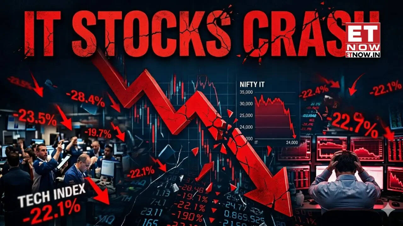 Nifty IT crashes 6% to hit 52-week low after Accenture cuts FY26 guidance; Infosys, TCS, HCLTech bleed - Markets
