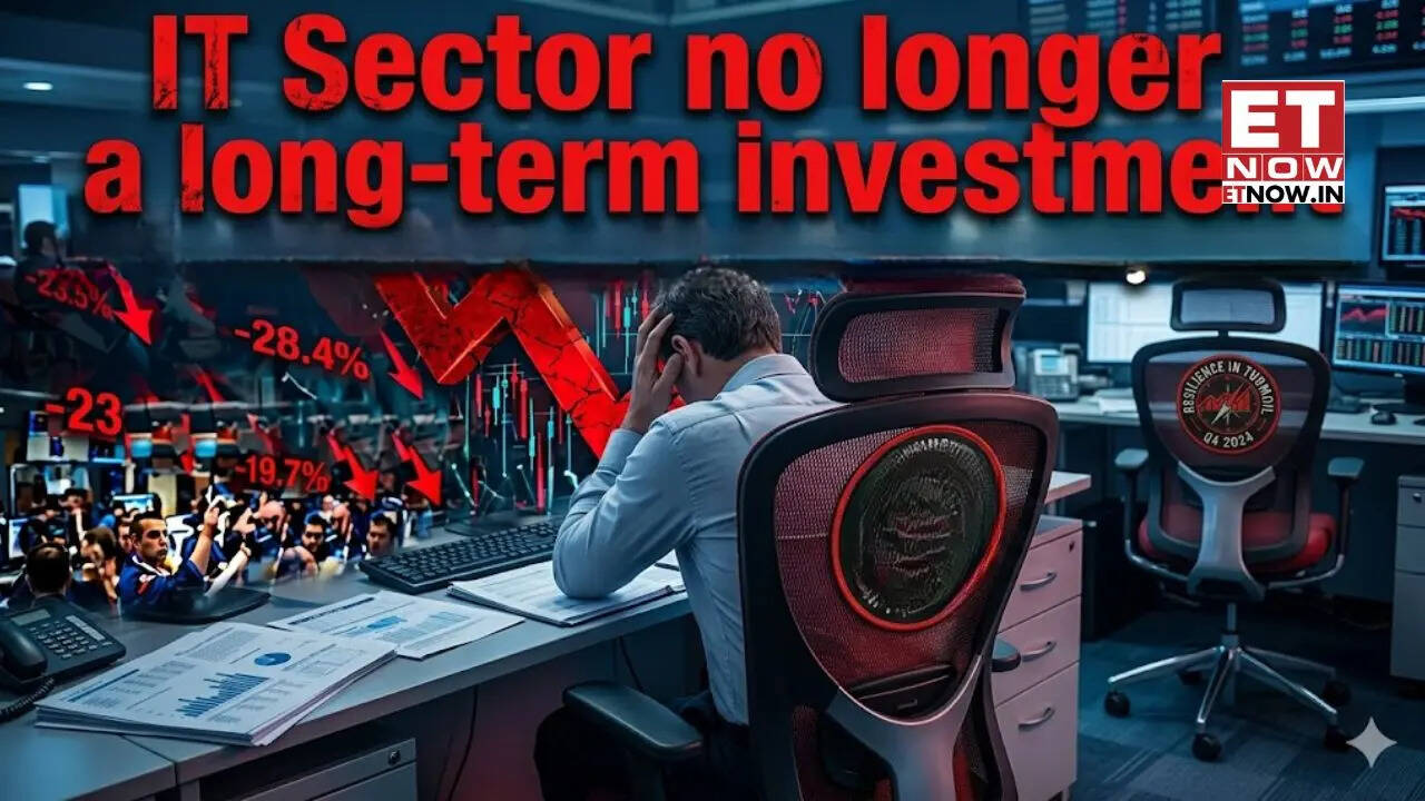 Accenture shock sparks IT sell-off: Sector 'no longer' a long-term investment bet, says market expert Sandeep Sabarwal | ET Now Exclusive - Markets