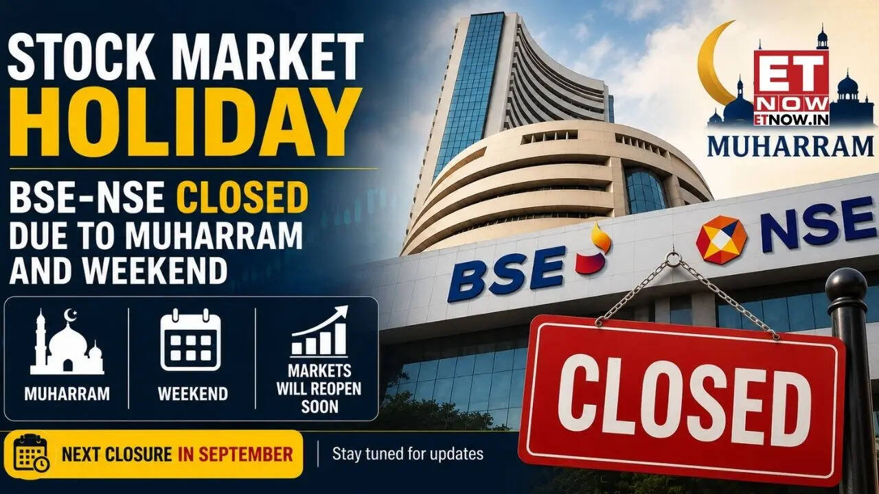Stock Market Holiday on June 26: BSE-NSE closed on THESE dates due to Muharram and weekend – Next closure in September - Markets