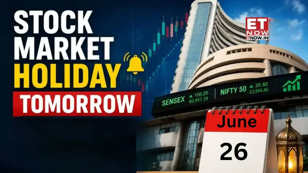 Stock Market Holiday on June 26: Are equity, derivatives & SLB segments shut tomorrow? Check here