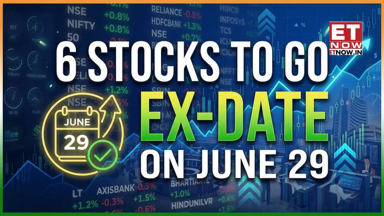 Rs 18 Dividend Payout, Share Buyback: 6 stocks to go ex date on June 29 - FULL List - Markets