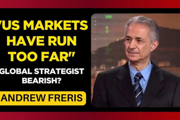AI-fuelled Wall Street rally risky, says Andrew Freris; cautions on US markets, sees Japan favoured | ET Now Exclusive - Markets