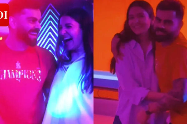 Virat Kohli dances the night away with Anushka Sharma as RCB celebrates second IPL title after beating Gujarat Titans - WATCH﻿ |