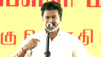 C Joseph Vijay: 'No compromise on state's rights': CM Vijay's tough message in first rally after TVK victory, pans DMK & AIADMK | India News
