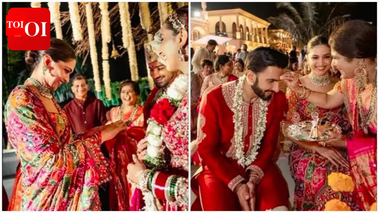 Deepika Padukone gets emotional at family wedding as she and Ranveer Singh attend celebrations amid second pregnancy announcement | Hindi Movie News
