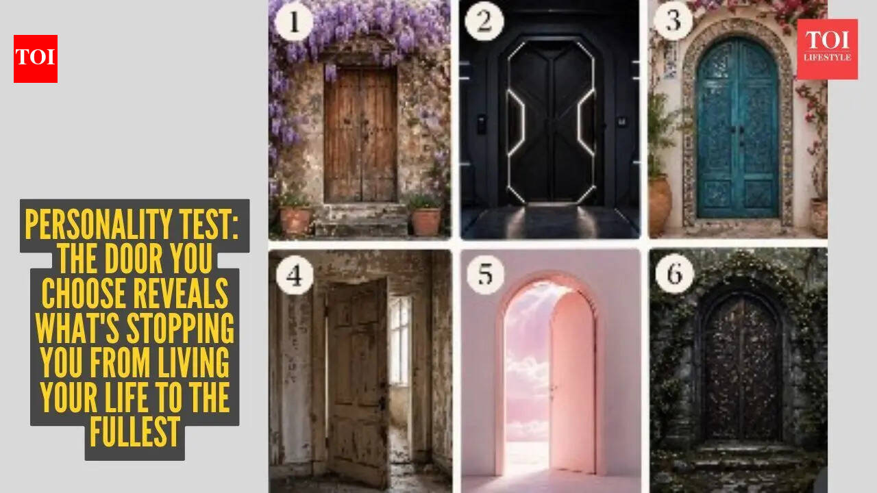Personality test: The door you choose reveals what's stopping you from living your life to the fullest