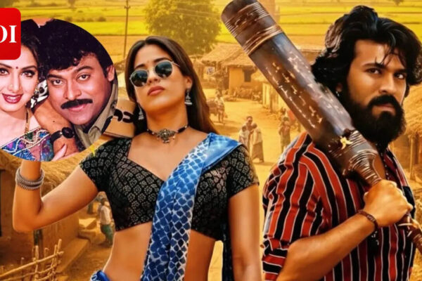 'Peddi' creates RARE cinema moment; Chiranjeevi-Sridevi’s legacy continues through Ram Charan and Janhvi Kapoor | Telugu Movie News