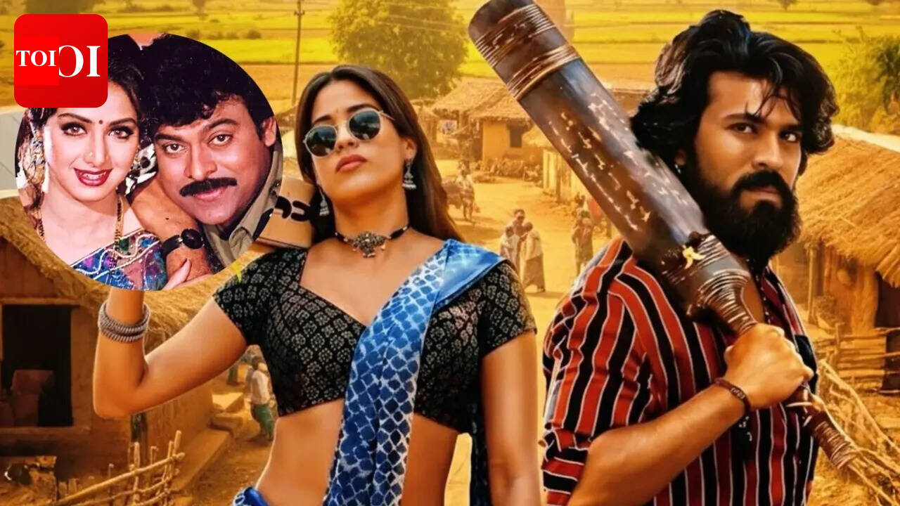 'Peddi' creates RARE cinema moment; Chiranjeevi-Sridevi’s legacy continues through Ram Charan and Janhvi Kapoor | Telugu Movie News