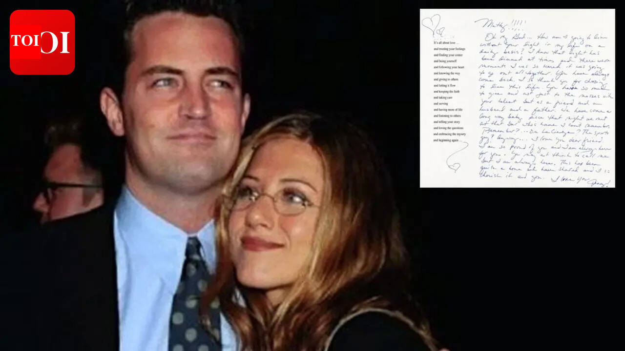 Jennifer Aniston's heartfelt letter to Matthew Perry withdrawn from upcoming charity auction |