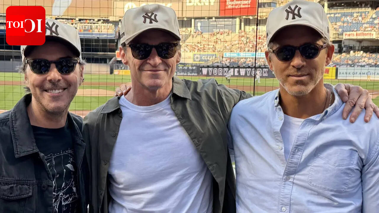 Hugh Jackman and Ryan Reynolds attend Yankees game with 'Deadpool and Wolverine' director Shawn Levy; fans say 'THE TRIO IS BACK!' |