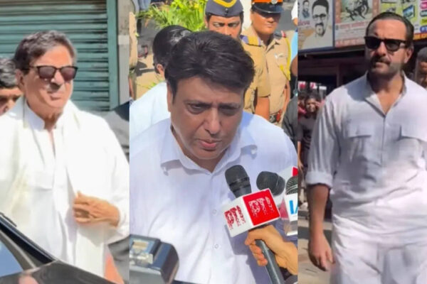Saif Ali Khan, Varun Dhawan, Shatrughan Sinha, Farhan Akhtar and others arrive for Pahlaj Nihalani's final rites, Govinda pays tribute - WATCH VIDEOS |
