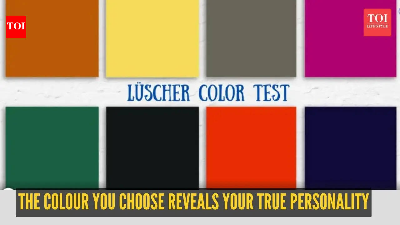 Personality test: The colour you choose reveals if you're grounded, emotionally distant, a dreamer, a rebel, controlling, sensitive, passionate or chilled out