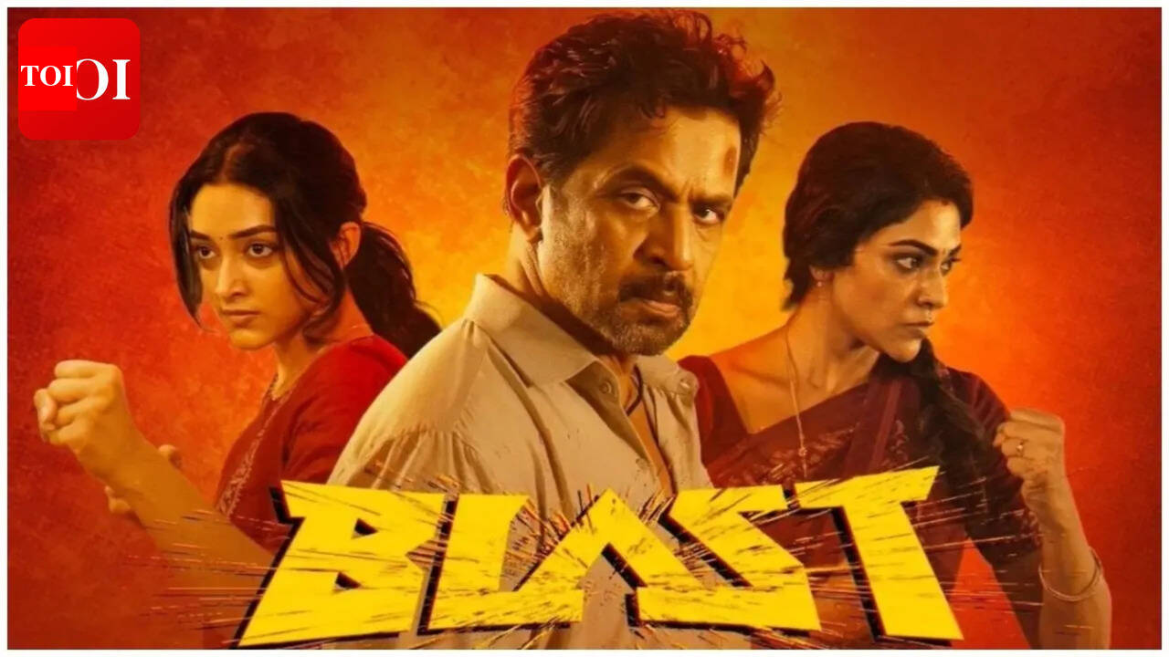 'Blast' box office collections day 8: Arjun Sarja starrer maintains momentum; Nears Rs 37 cr worldwide gross | Tamil Movie News