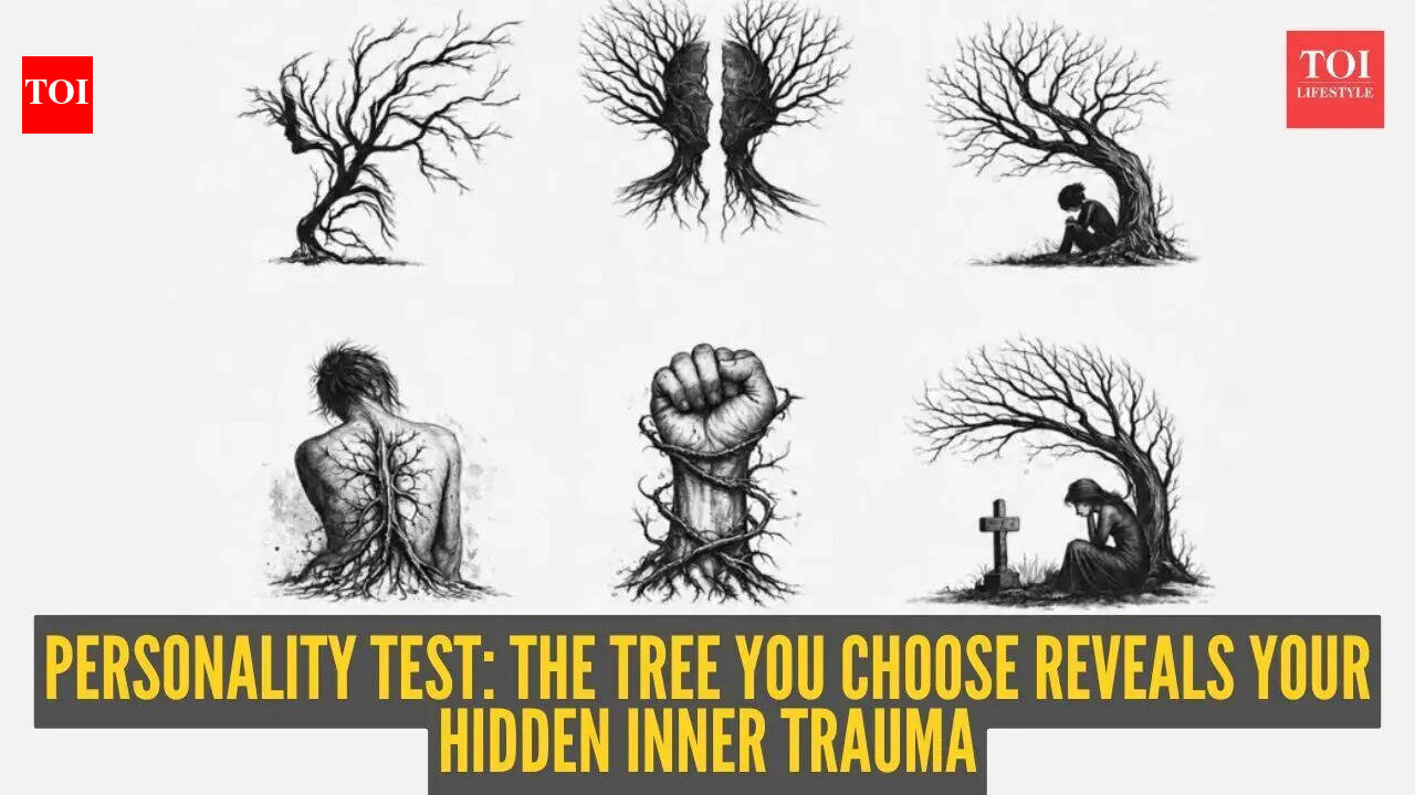 Personality test: The tree you choose reveals your hidden inner trauma |