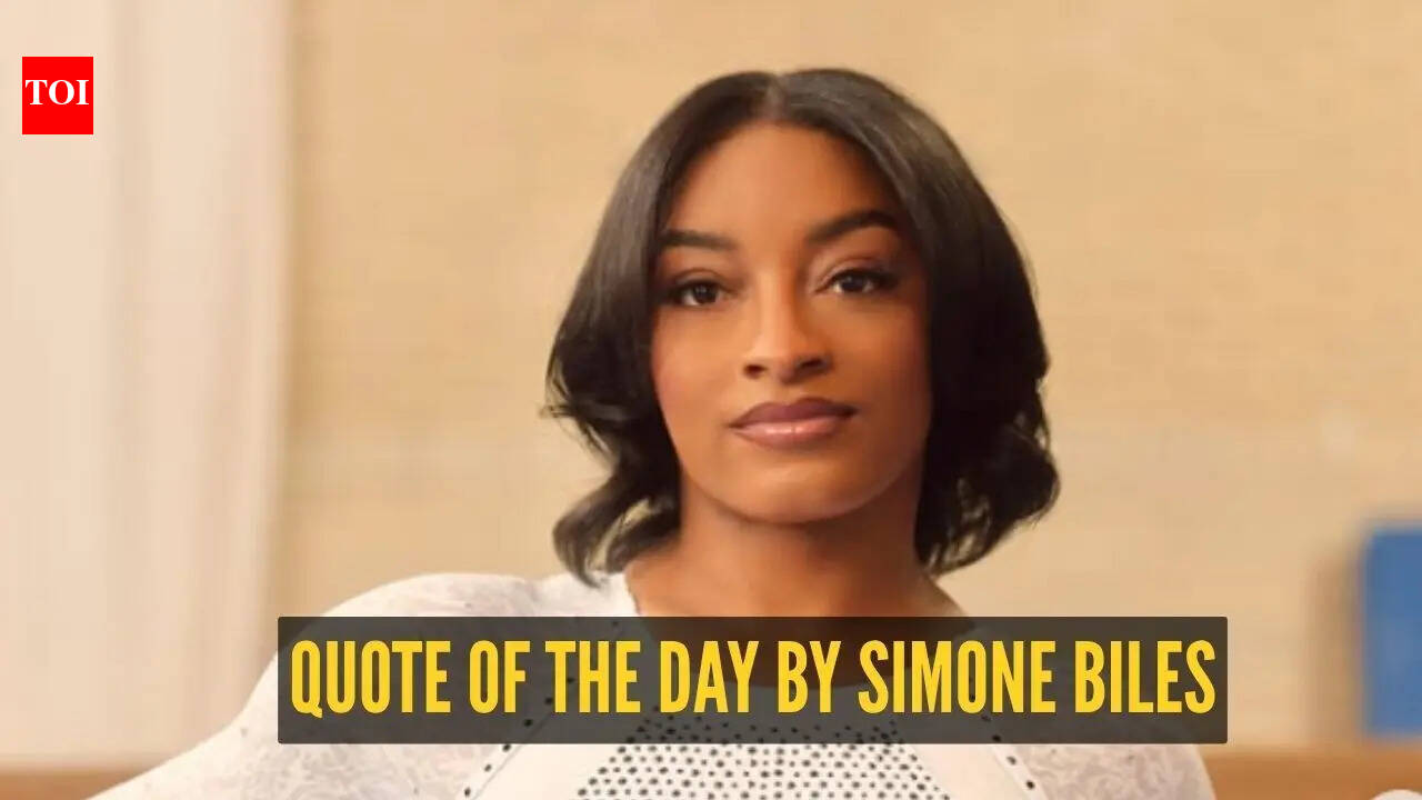 Quote of the day for kids by Simone Biles: "Always work hard and have fun in what you do because I think that's when you're..."