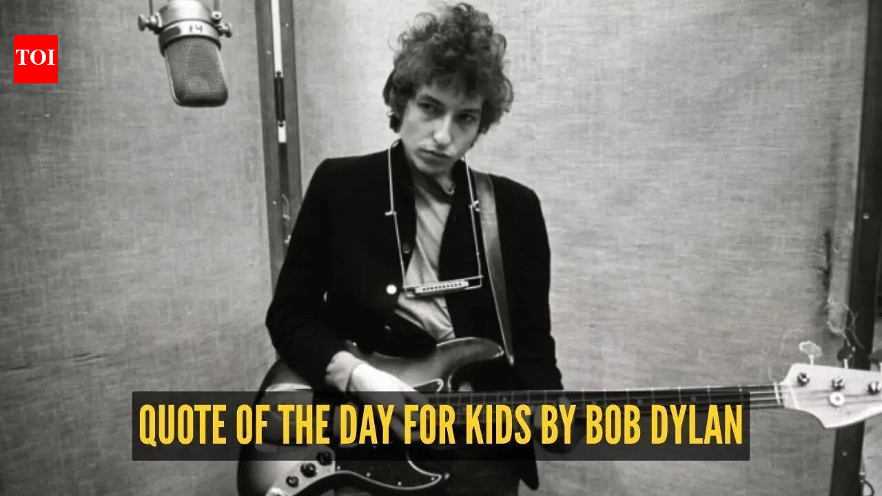 Bob Dylan Quotes For Kids: Quote of the day for kids by Bob Dylan: "What's money? A man is a success if he gets..."
