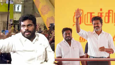 TVK's rapid rise influenced Annamalai's BJP exit? Leader may tap disenchanted Vijay voters | Chennai News