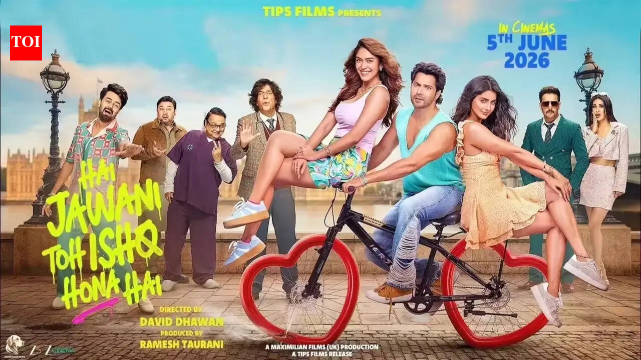 'Hai Jawani Toh Ishq Hona Hai' box office collection day 2: Varun Dhawan, Pooja Hegde, Mrunal Thakur's film mints over 23 crore globally | Hindi Movie News
