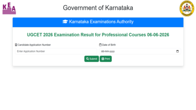 KCET result 2026: KEA issues important clarification for candidates without ranks