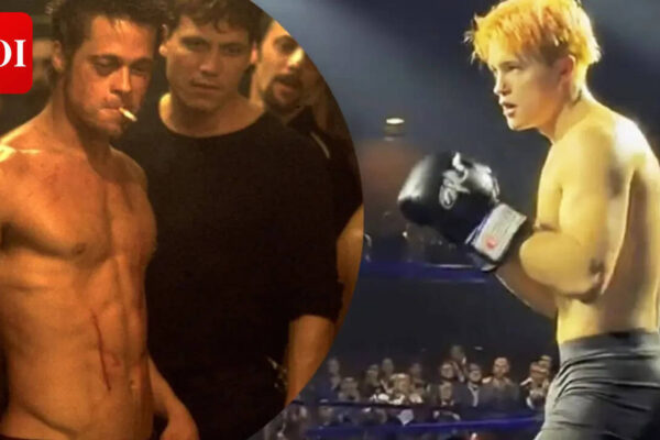 Knox Jolie-Pitt channels dad Brad Pitt's 'Fight Club' energy in Muay Thai match - WATCH |